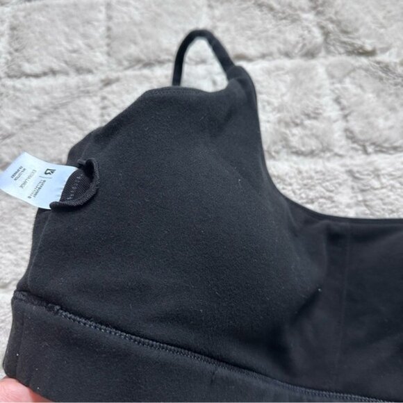 BuffBunny | Onyx Black Cloud Bralette Sports Bra | Size Extra Large - Picture 4 of 6